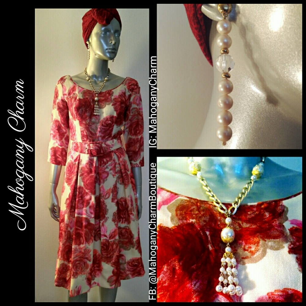 Vintage look of the day! DRESS NOT AVAILABLE - Picture 4 of 4